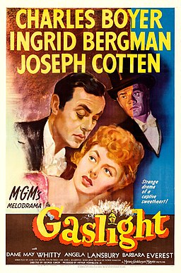 Gaslight movie poster from 1944.